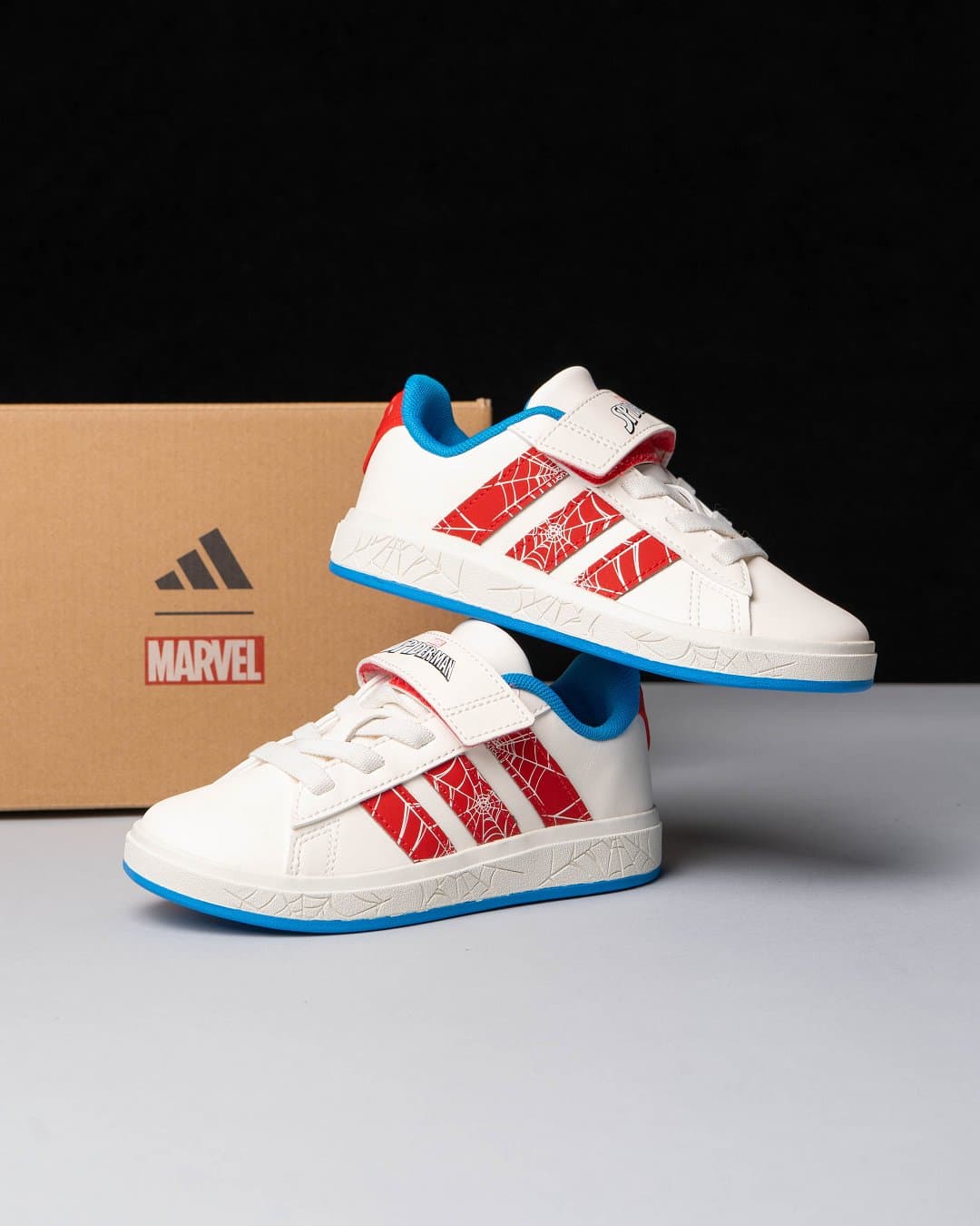 ADIDAS GRAND COURT SPIDER-MAN EL KIDS